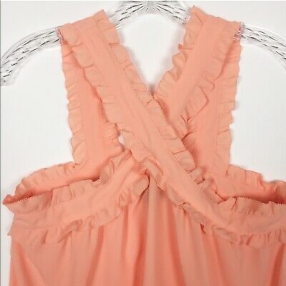 NWOT JCREW RUFFLE TOP - Picture 4 of 6